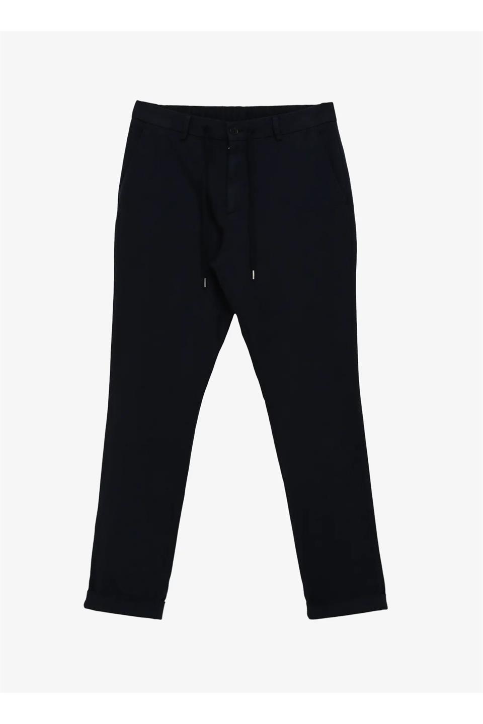 Fleto Cepli Bağcıklı Regular Fit Erkek Pantolon