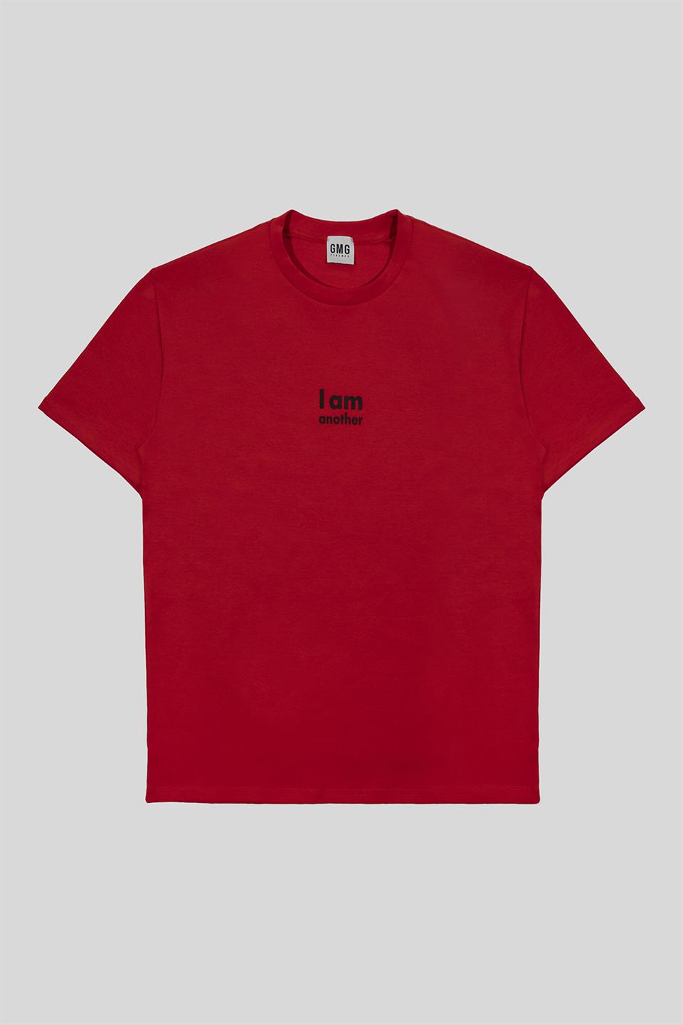 I AM ANOTHER Baskılı Basic Erkek T-shirt