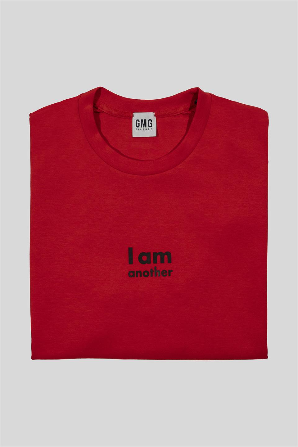 I AM ANOTHER Baskılı Basic Erkek T-shirt