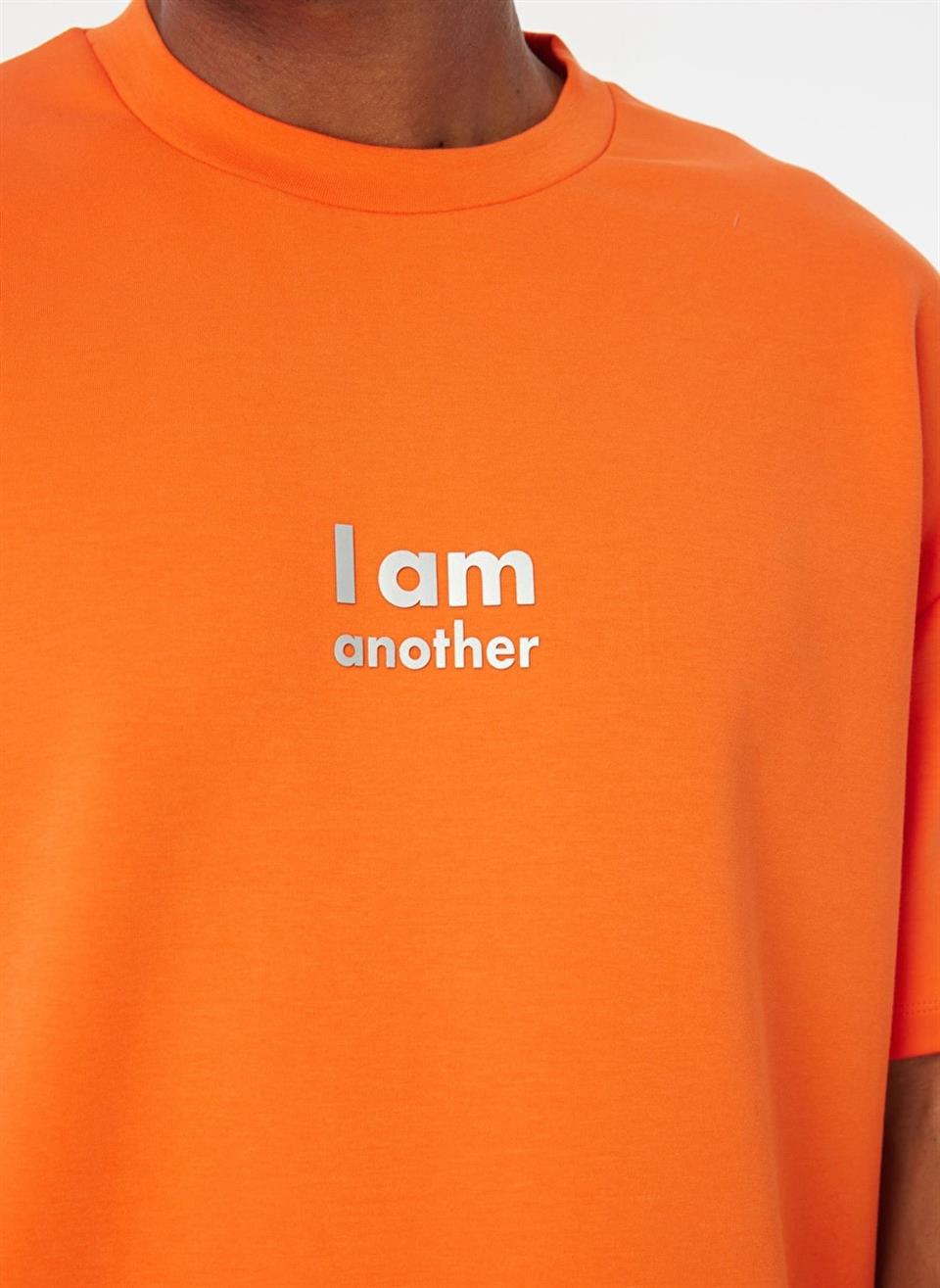 I AM ANOTHER Baskılı Basic Erkek T-shirt