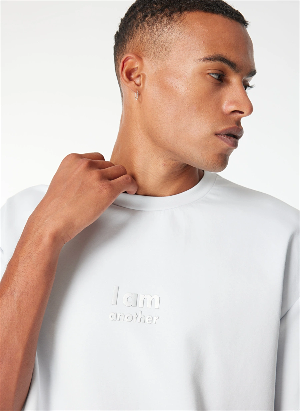I AM ANOTHER Baskılı Basic Erkek T-shirt
