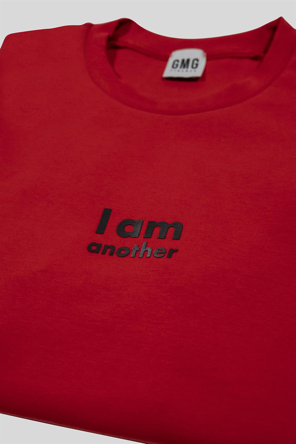 I AM ANOTHER Baskılı Basic Erkek T-shirt