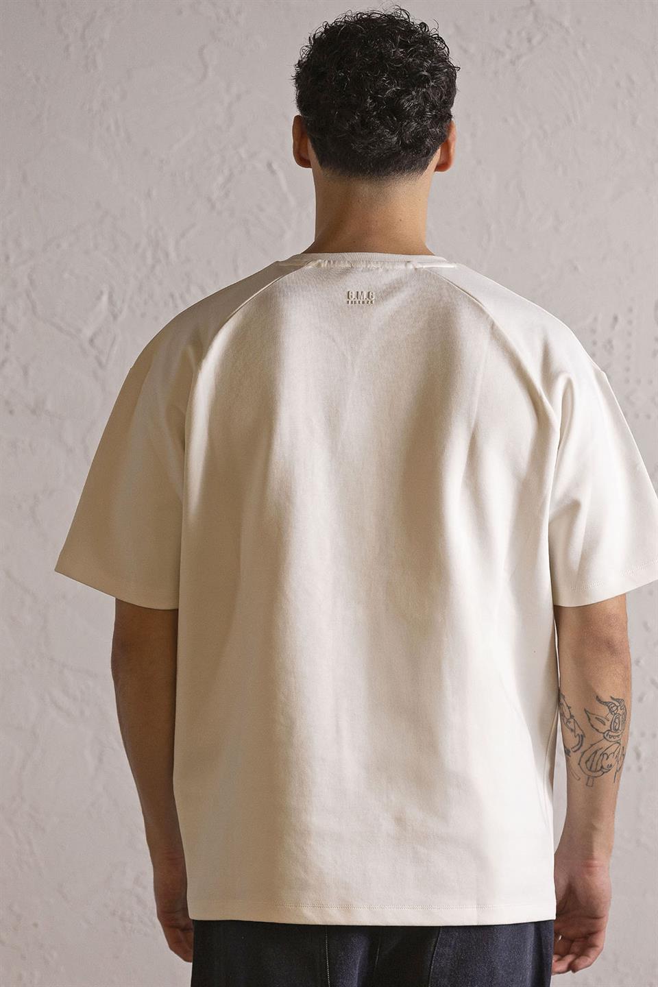 I AM ANOTHER Baskılı Oversize Erkek T-shirt
