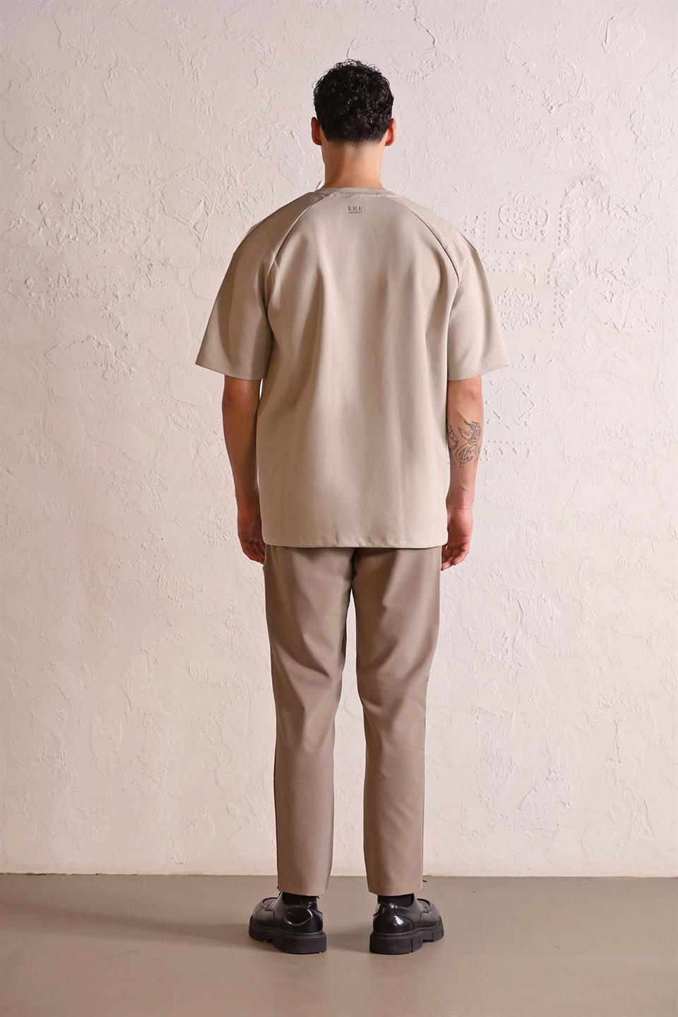 I AM ANOTHER Baskılı Oversize Erkek T-shirt