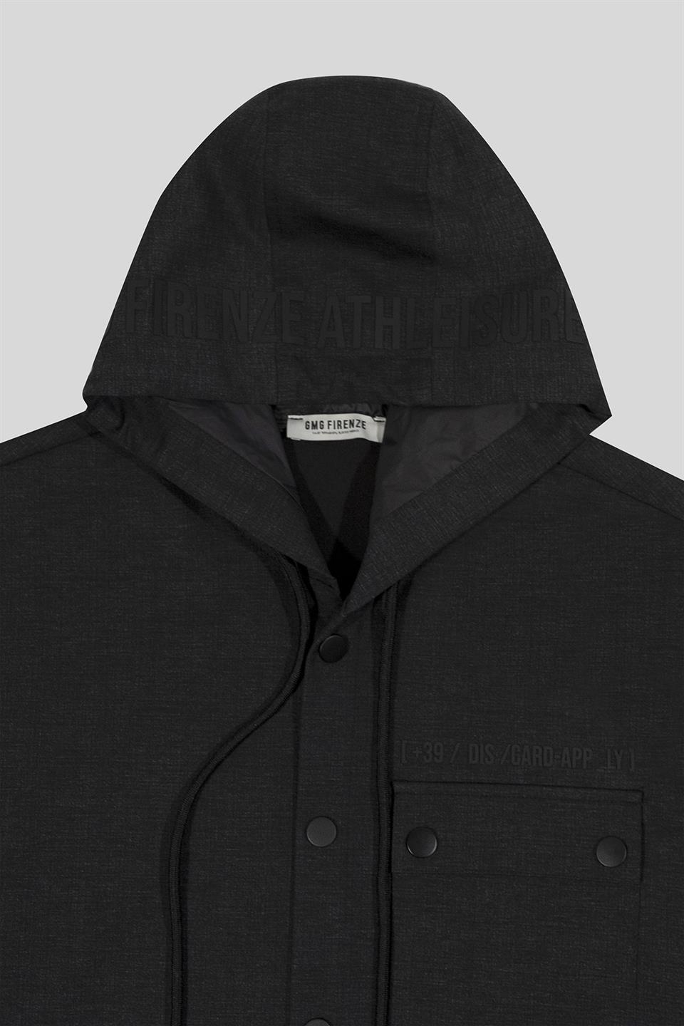 Kapüşon Yaka Önü Cep Detaylı Slim Fit Erkek Sweatshirt