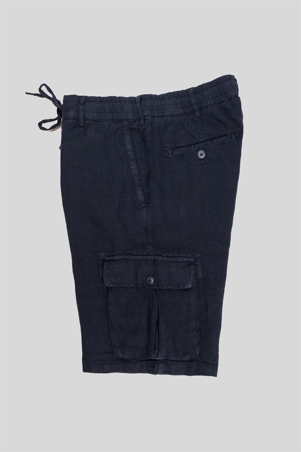 Kargo Model %100 Keten Erkek Şort