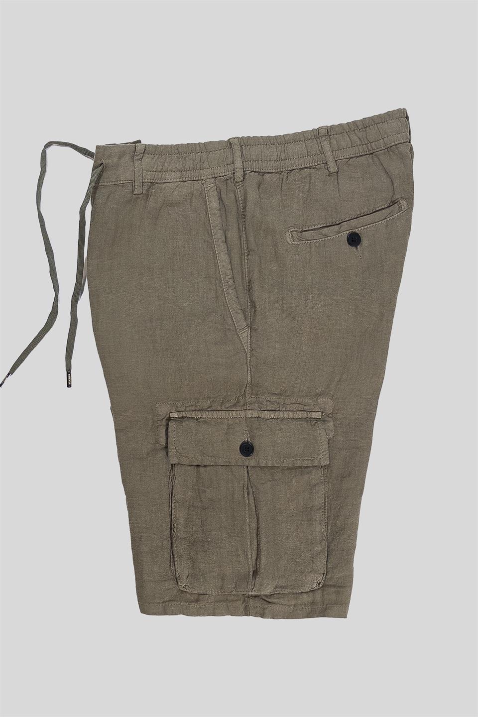 Kargo Model %100 Keten Erkek Şort