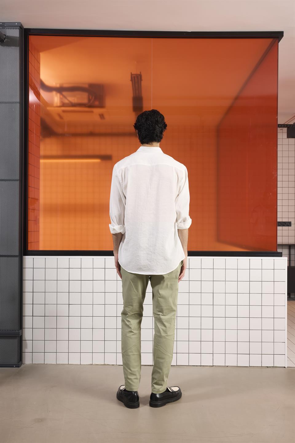 Modal Oversize Erkek Gömlek