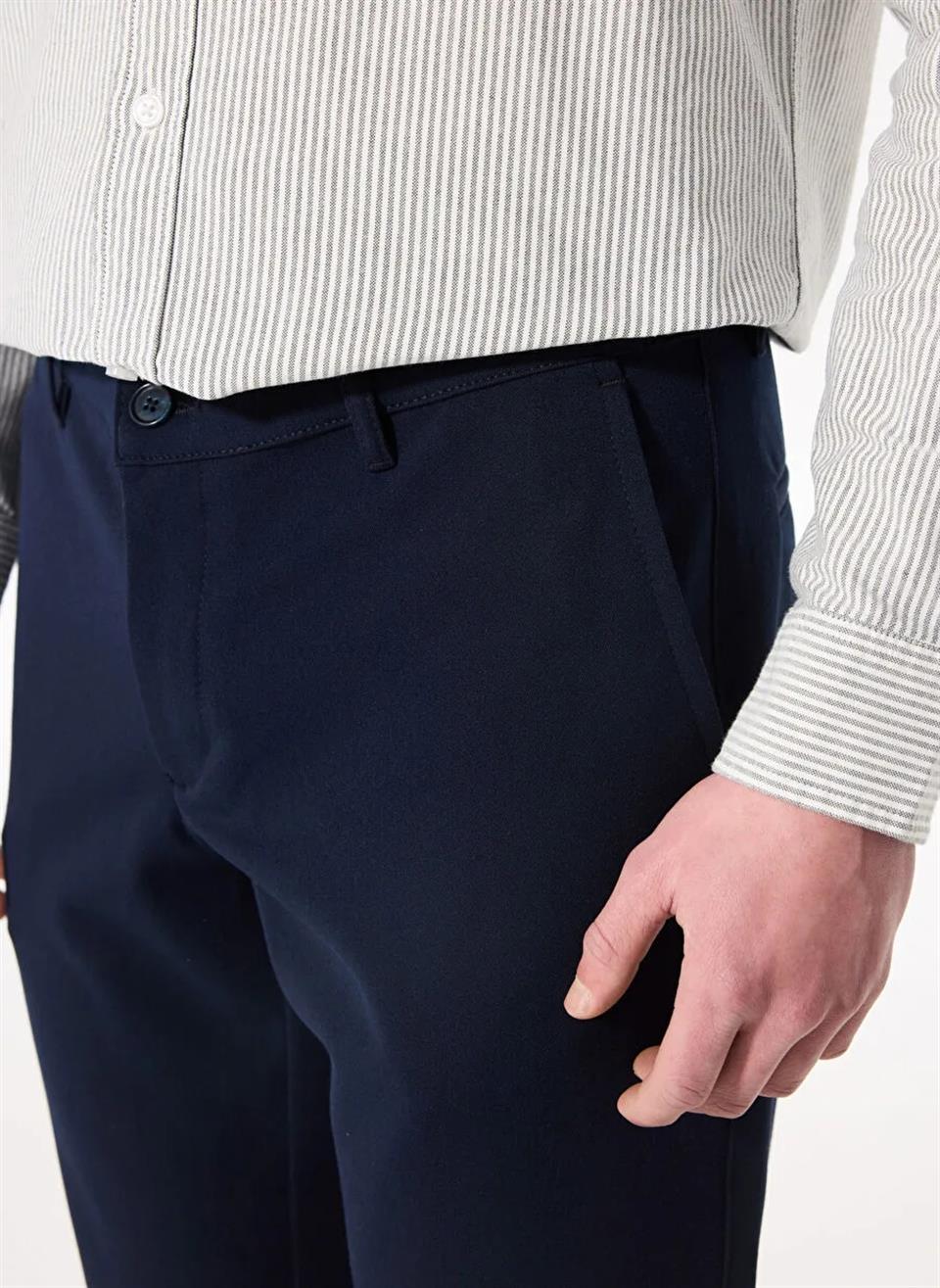 Normal Bel Kemer Detaylı Jogger Erkek Pantolon