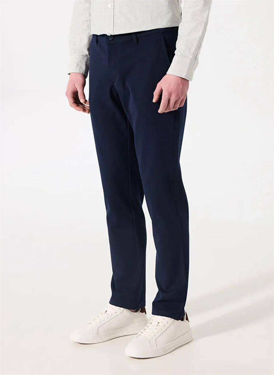 Normal Bel Kemer Detaylı Jogger Erkek Pantolon