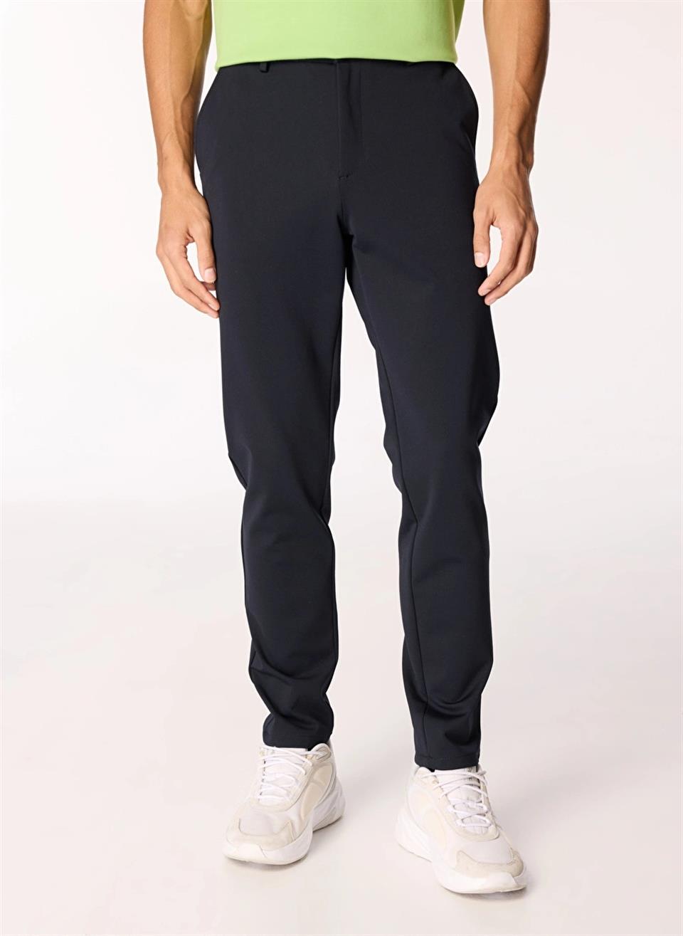 Normal Bel Kordonlu Chino Erkek Pantolon