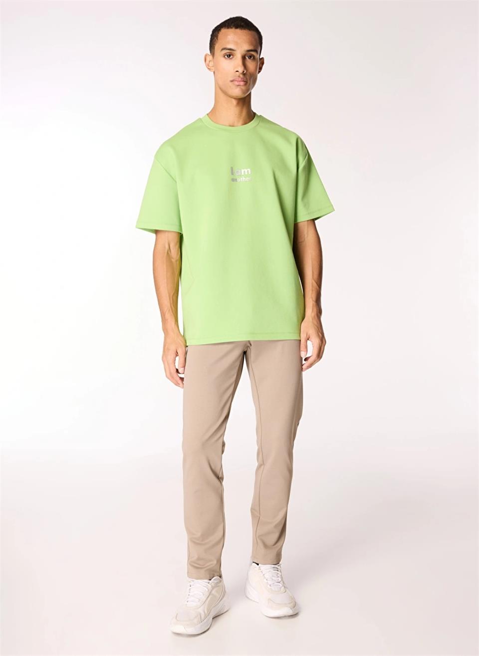 Normal Bel Kordonlu Chino Erkek Pantolon