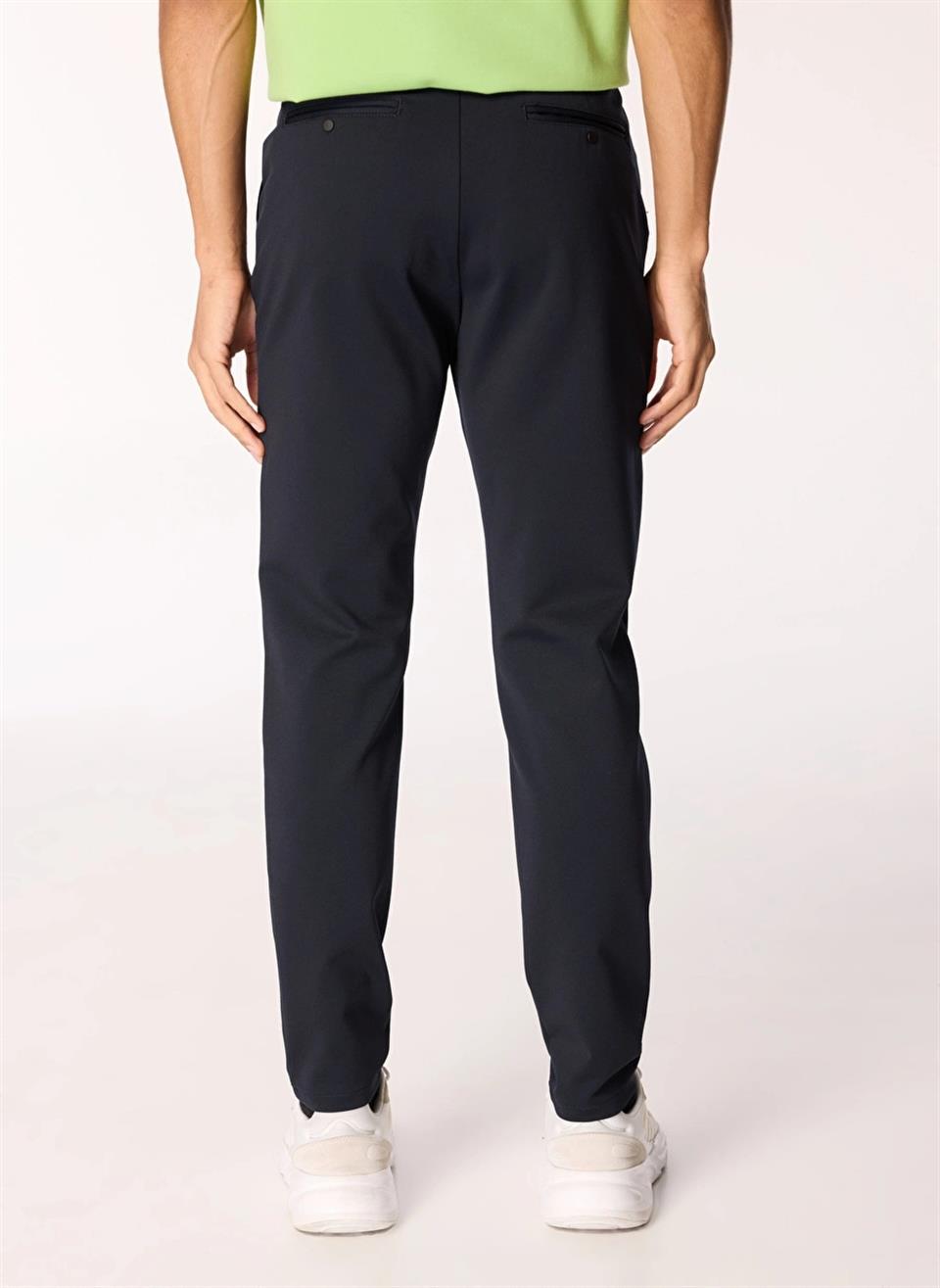 Normal Bel Kordonlu Chino Erkek Pantolon