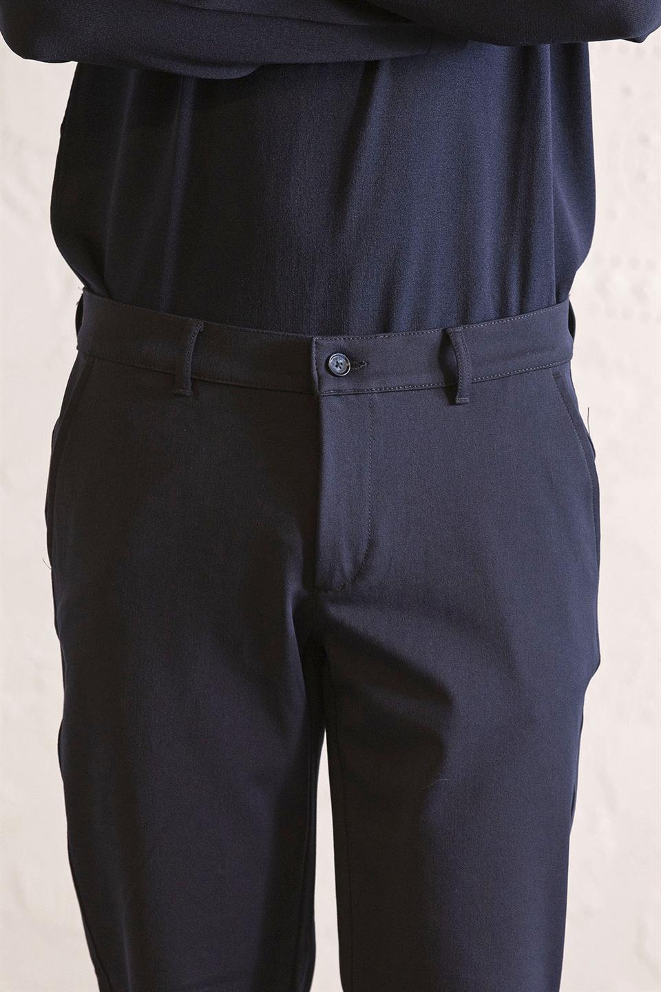 Normal Bel Slim Fit Erkek Pantolon