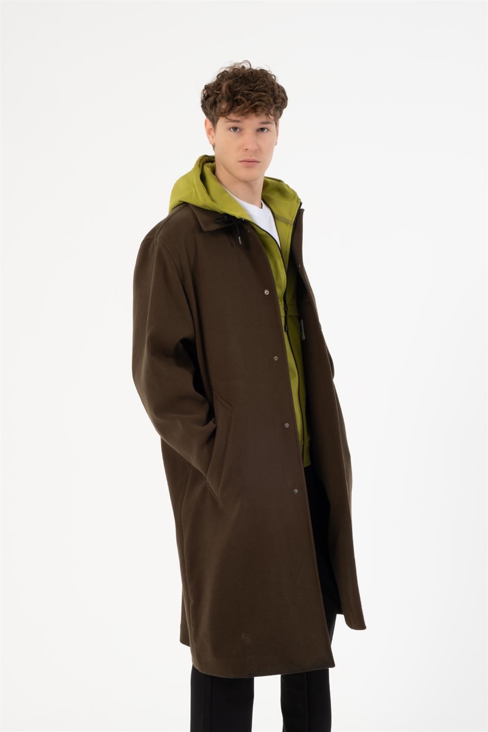 Oversize Erkek Palto Kaban