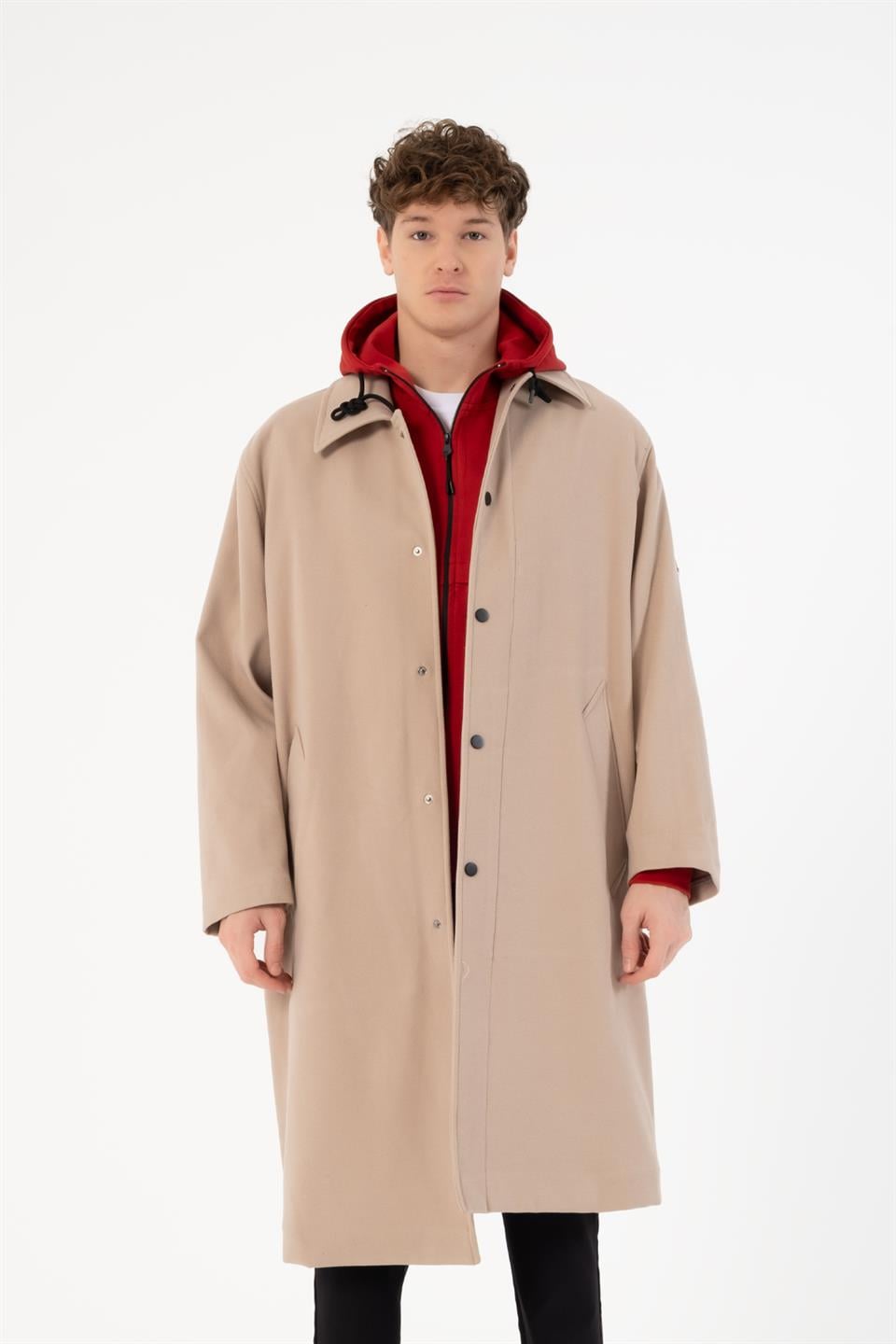 Oversize Erkek Palto Kaban