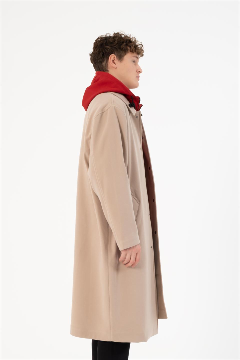 Oversize Erkek Palto Kaban