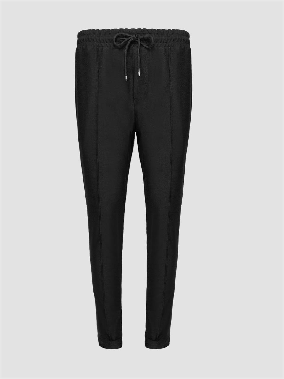 Paçası Ribanlı Beli Lastikli Jogger Erkek Pantolon