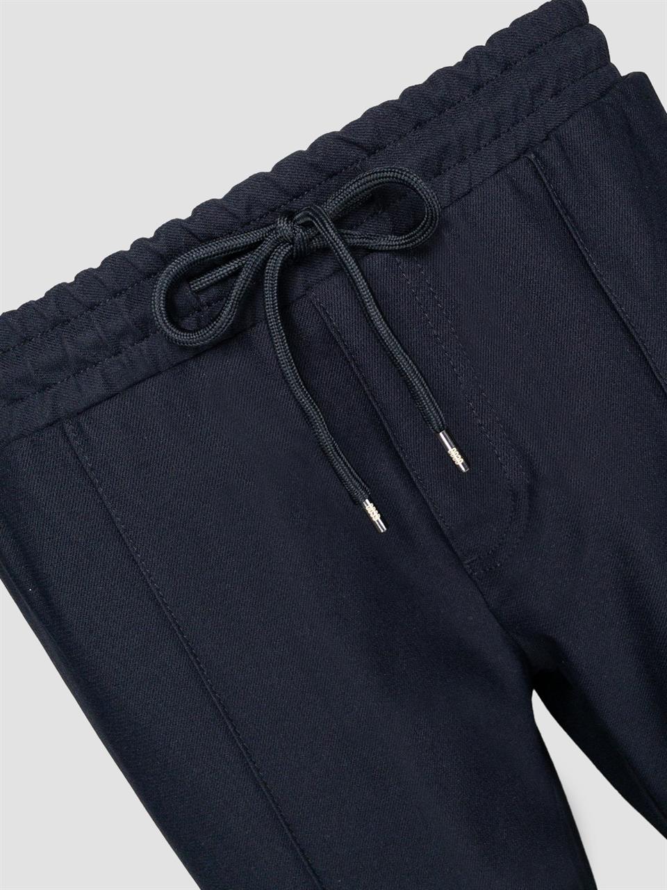 Paçası Ribanlı Beli Lastikli Jogger Erkek Pantolon