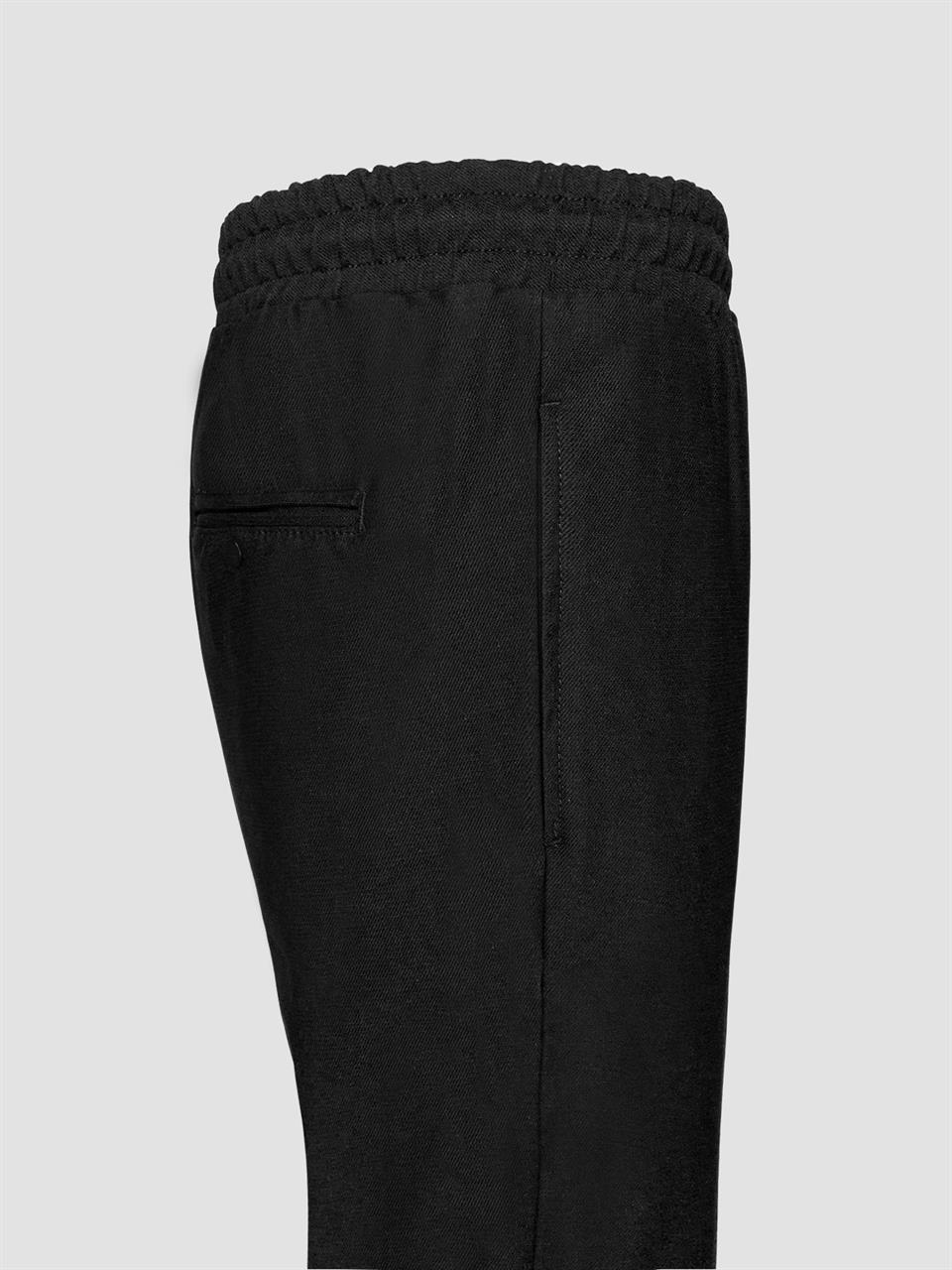 Paçası Ribanlı Beli Lastikli Jogger Erkek Pantolon