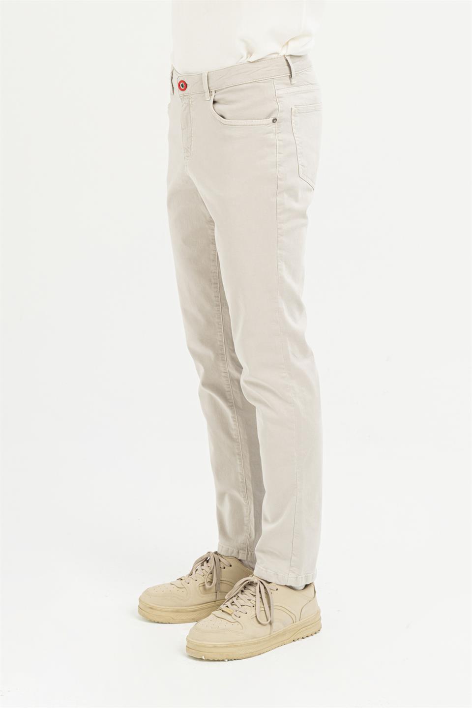 Slim Fit Beş Cep Model Erkek Pantolon