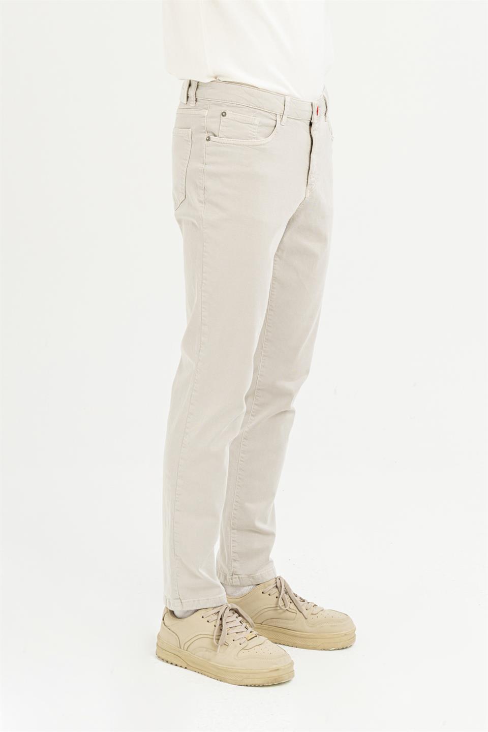 Slim Fit Beş Cep Model Erkek Pantolon