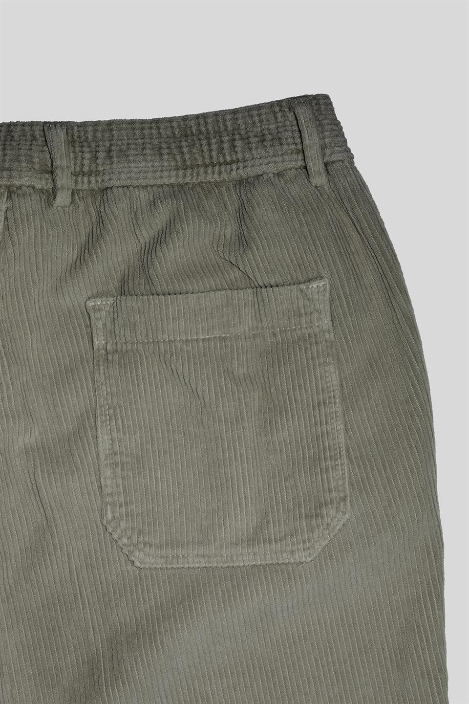 Pileli Cepli Kadife Dokulu Jogger Erkek Pantolon