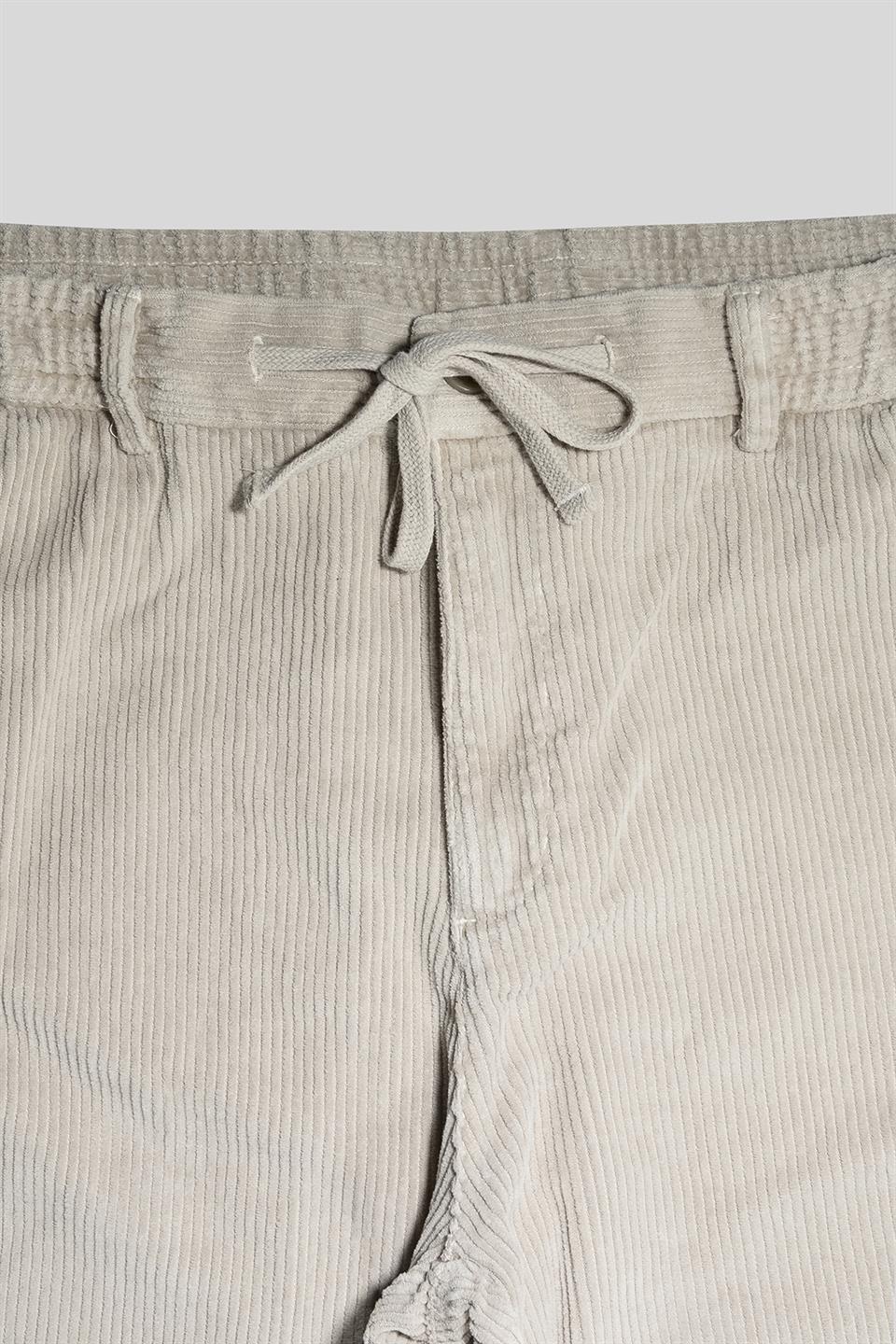 Pileli Cepli Kadife Dokulu Jogger Erkek Pantolon
