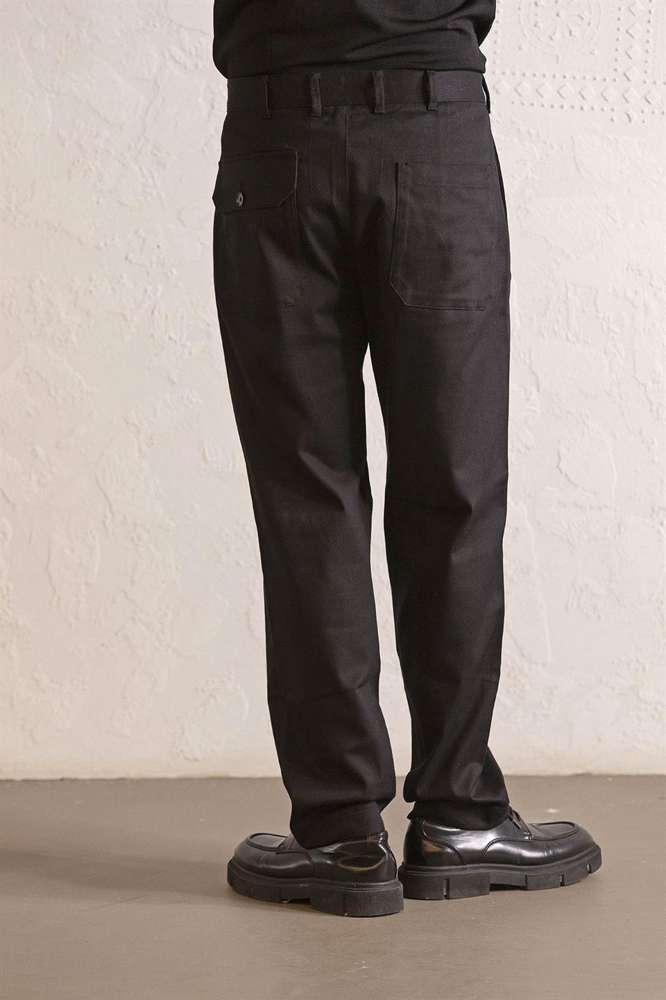 Pileli Gusto Detaylı Baggy Erkek Pantolon