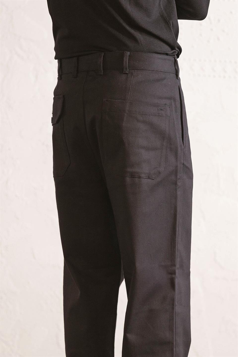 Pileli Gusto Detaylı Baggy Erkek Pantolon