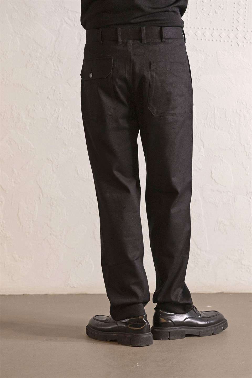Pileli Gusto Detaylı Baggy Erkek Pantolon