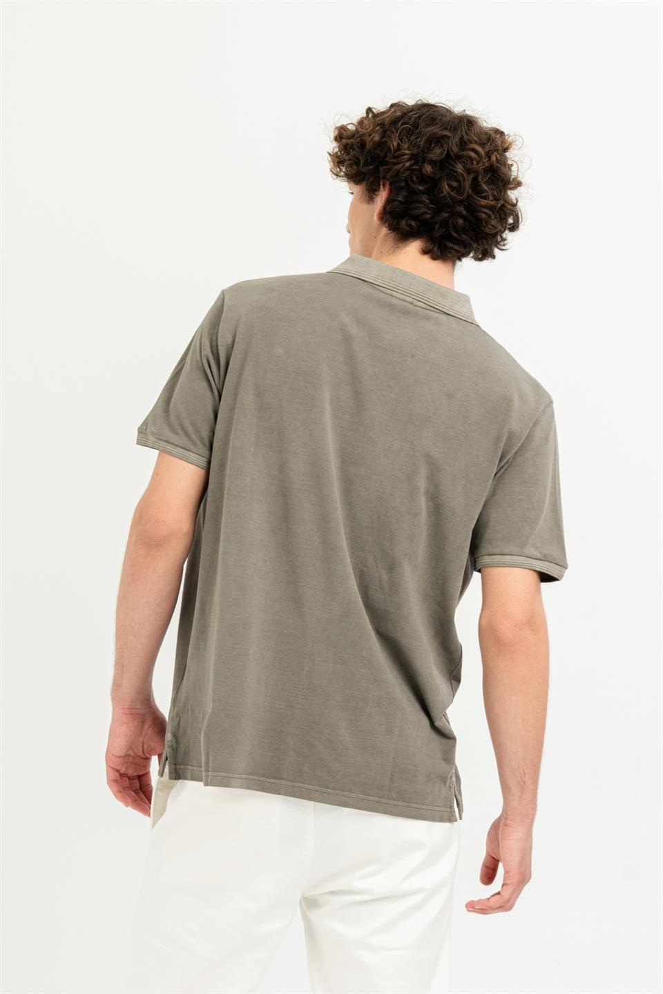 Polo Yaka Slim Fit Basic Erkek T-shirt