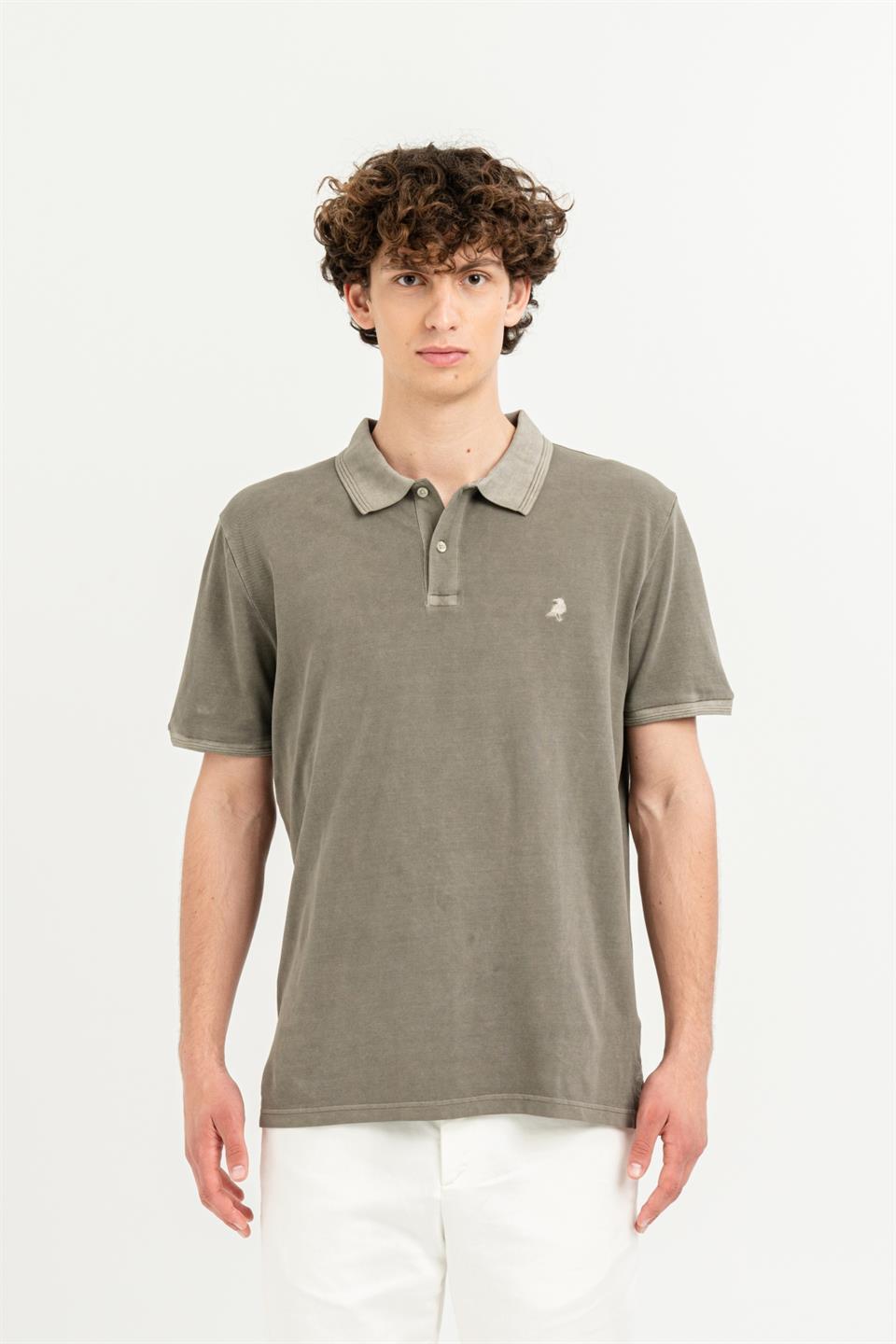 Polo Yaka Slim Fit Basic Erkek T-shirt