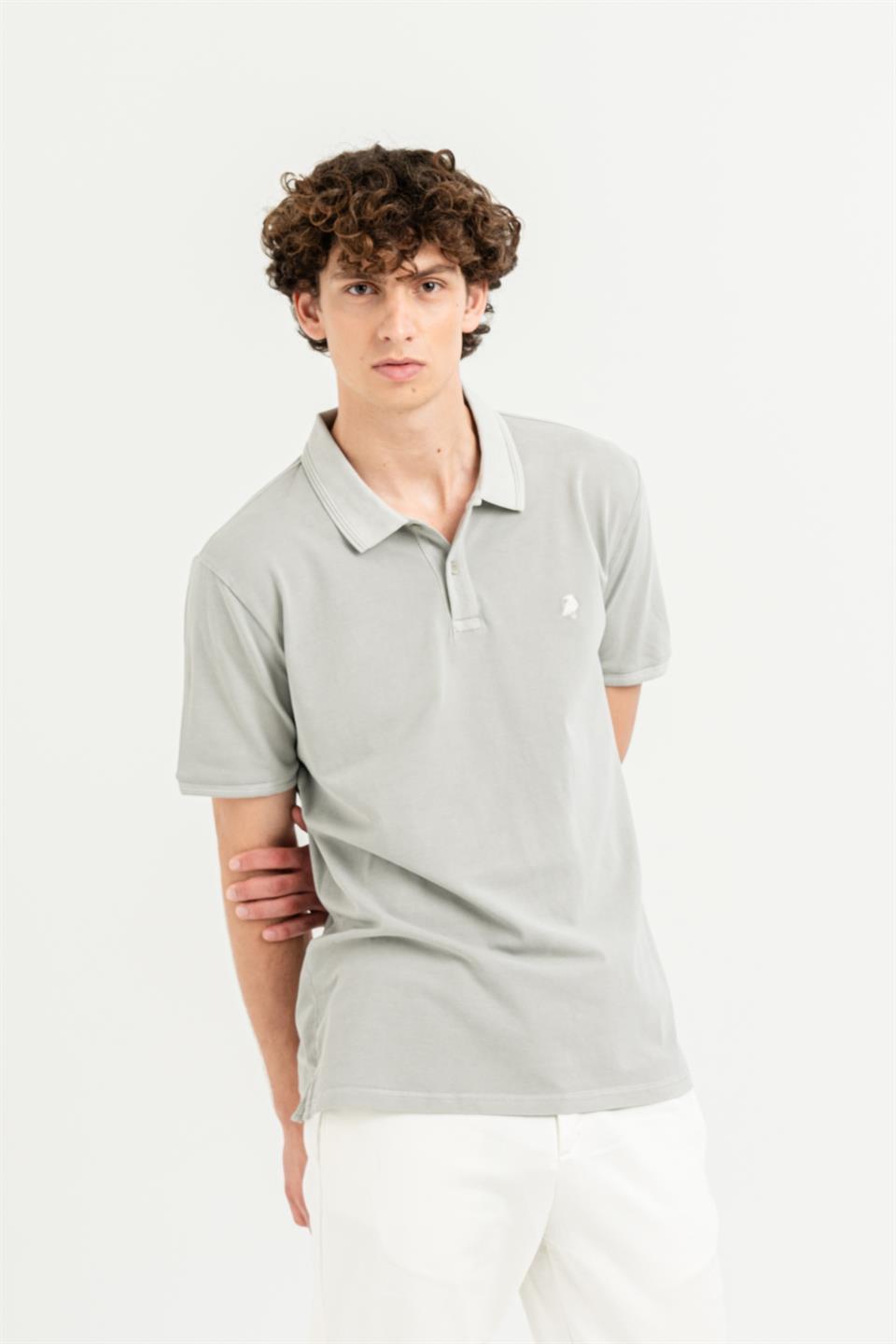 Polo Yaka Slim Fit Basic Erkek T-shirt