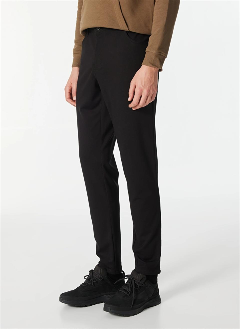 Slim Fit Basic Beş Cep Erkek Pantolon