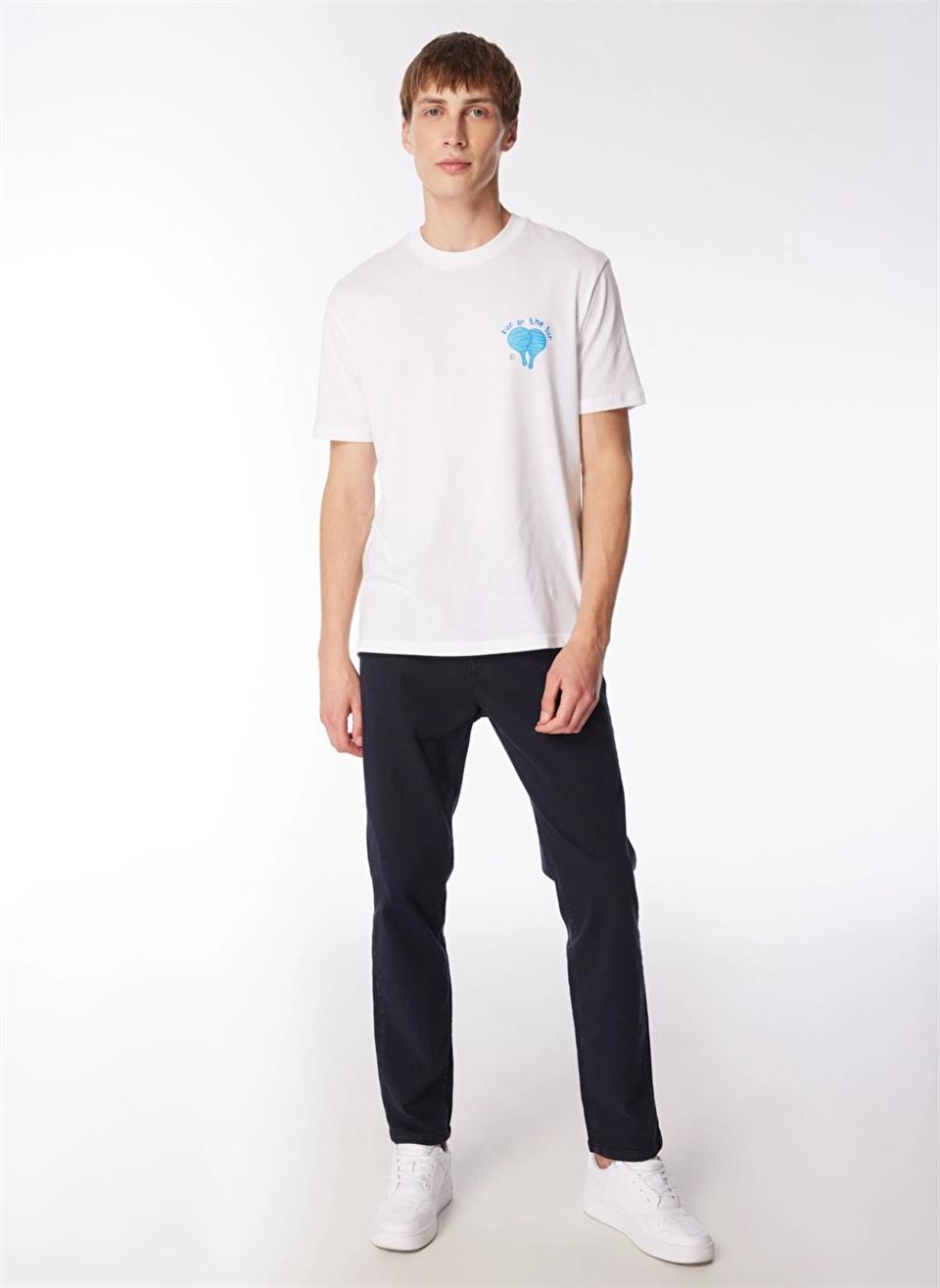 Slim Fit Beş Cep Model Erkek Pantolon