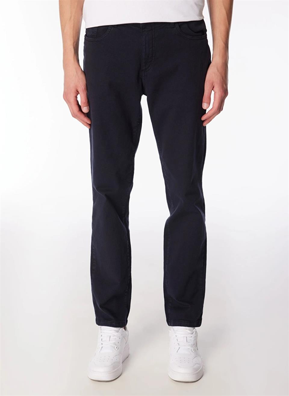 Slim Fit Beş Cep Model Erkek Pantolon