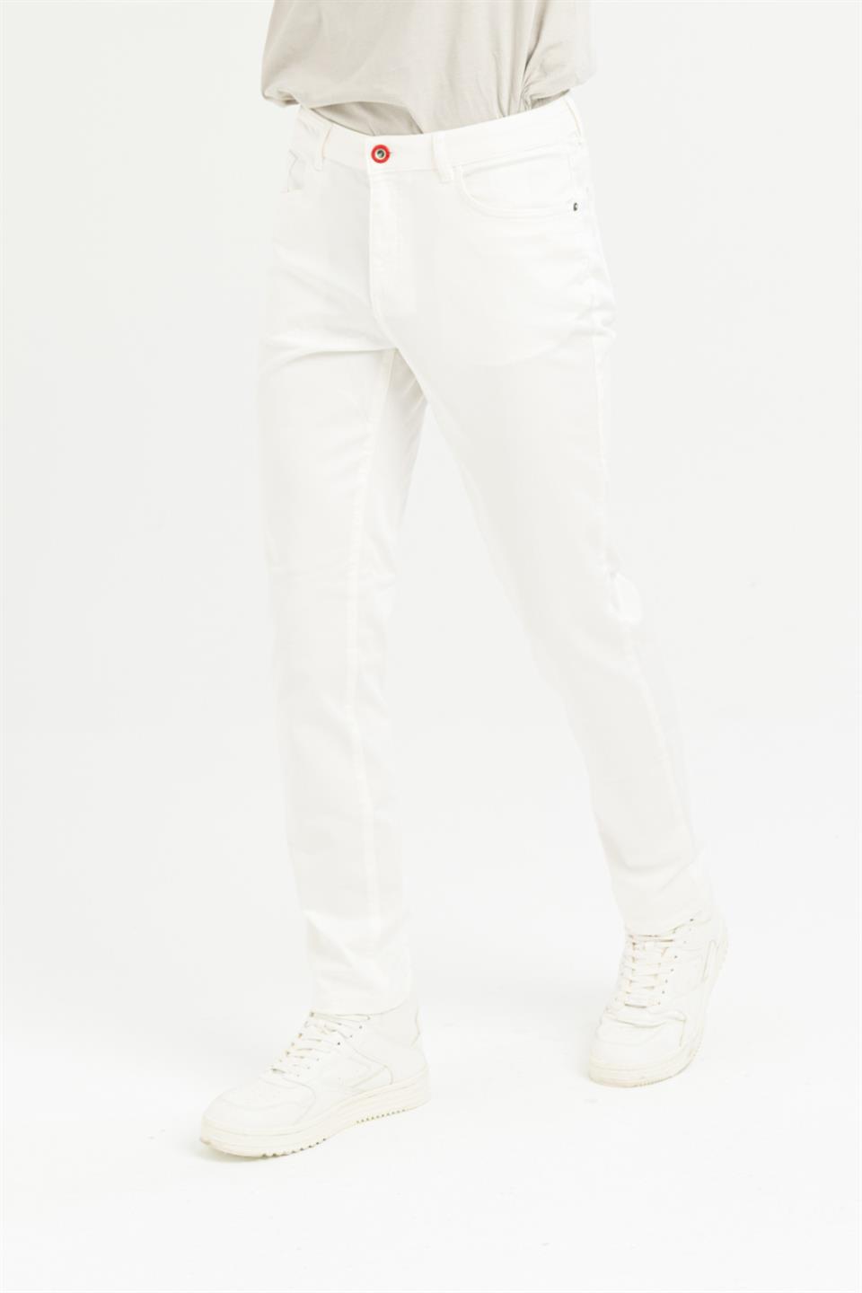 Slim Fit Beş Cep Model Erkek Pantolon