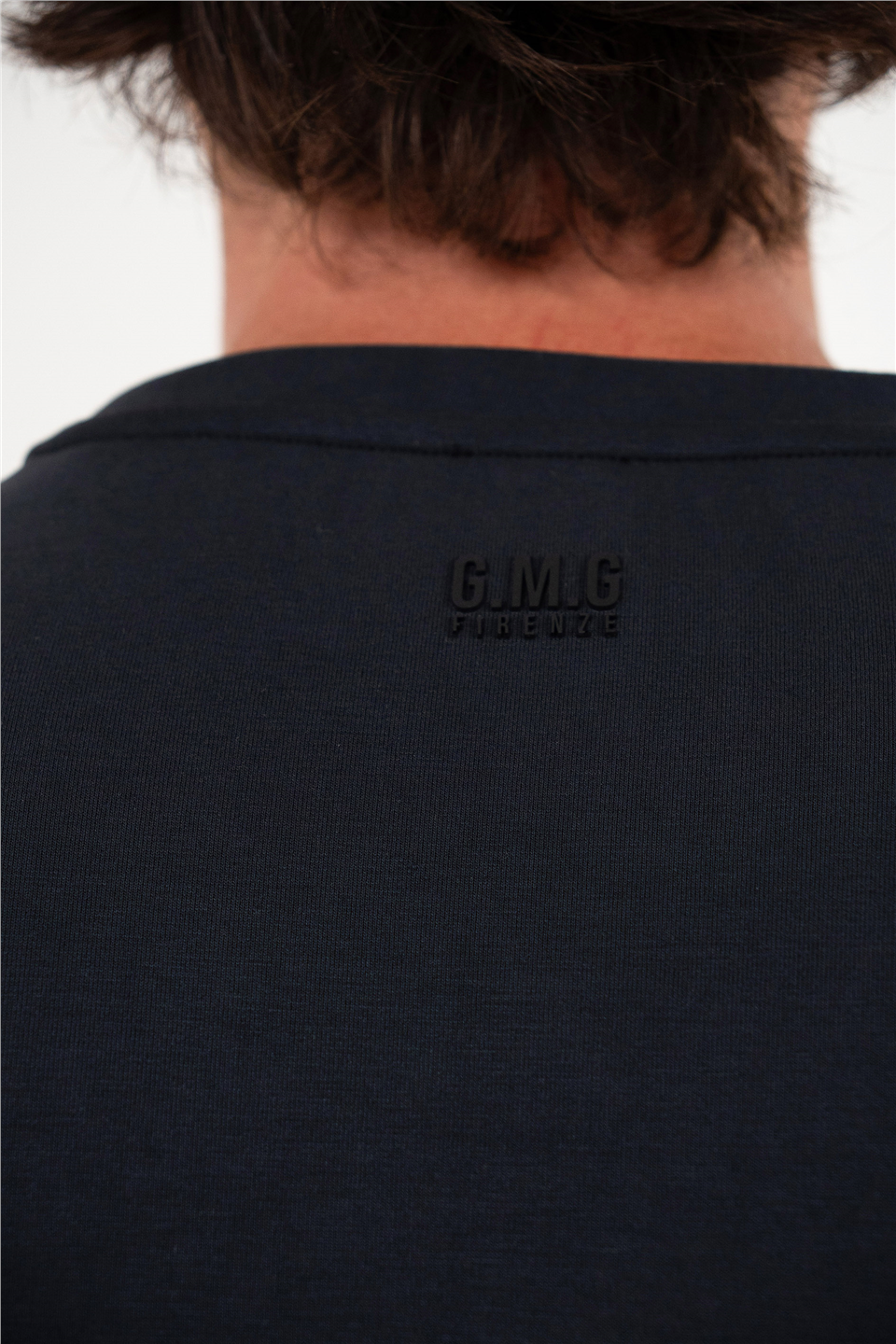 Sol Göğüsü Fermuarlı Cebi Garnili Erkek T-shirt