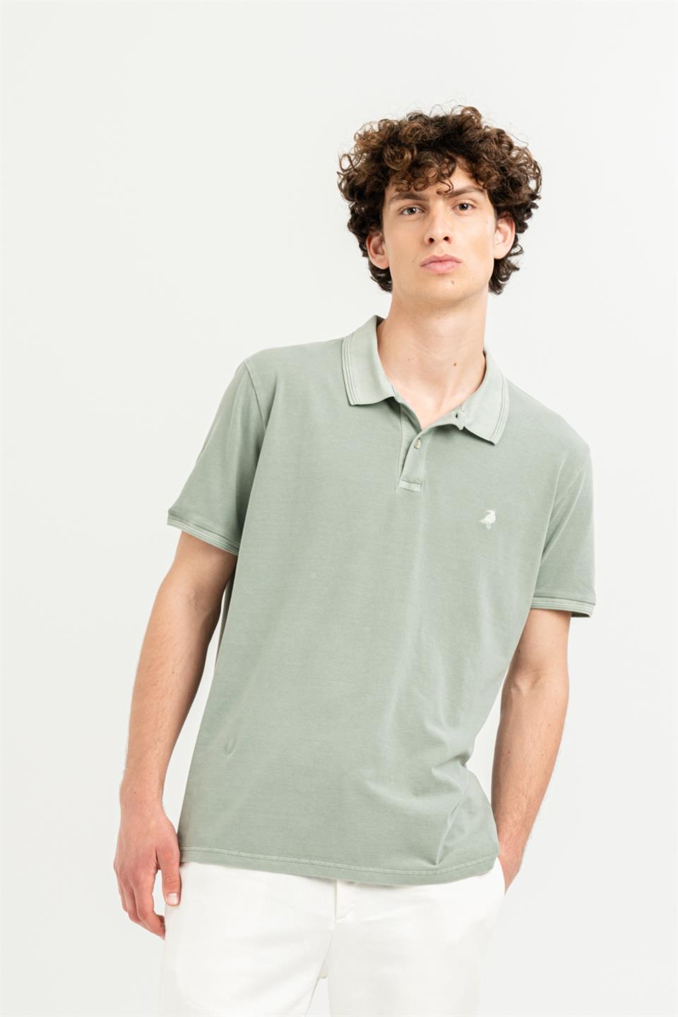Polo Yaka Slim Fit Basic Erkek T-shirt