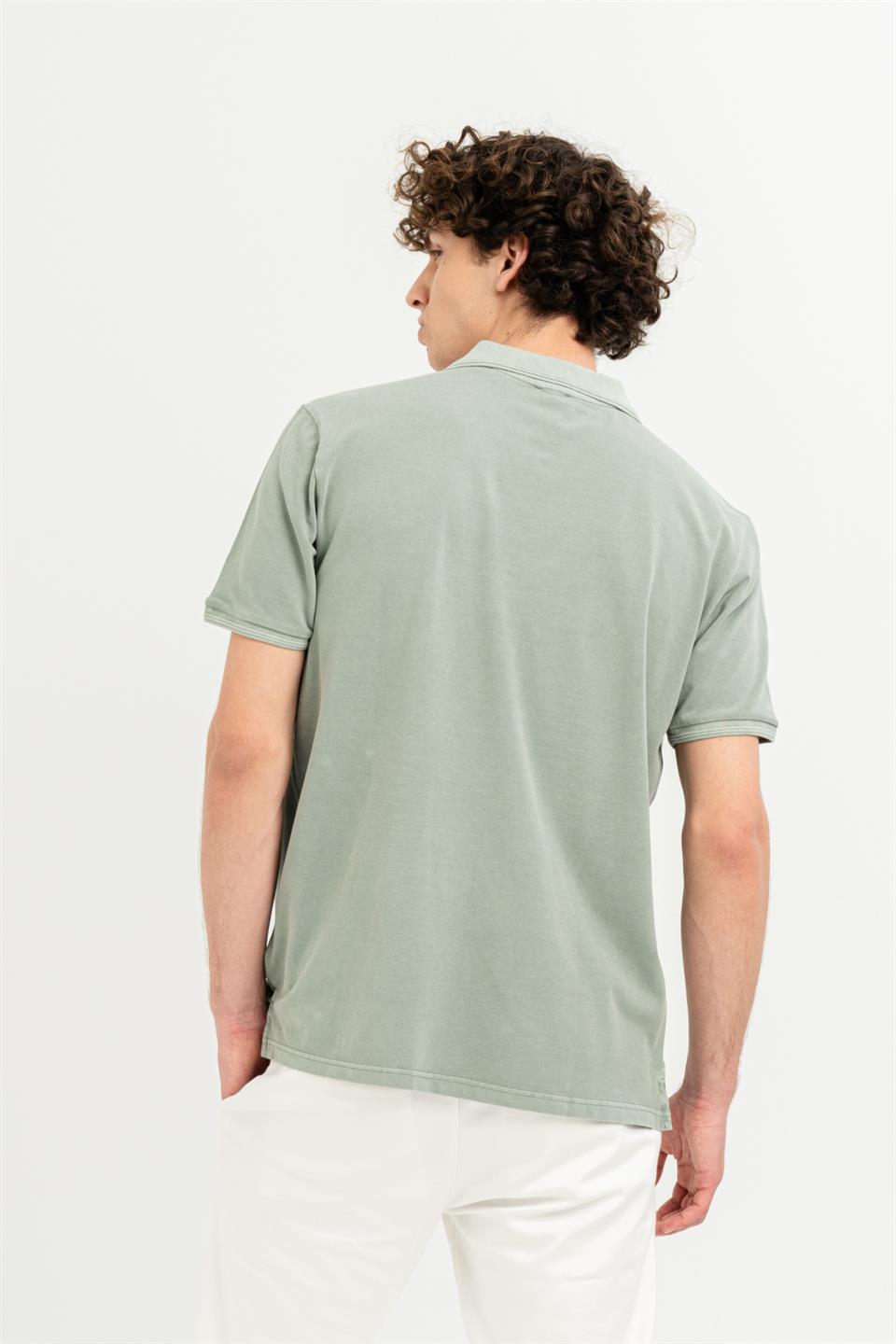 Polo Yaka Slim Fit Basic Erkek T-shirt