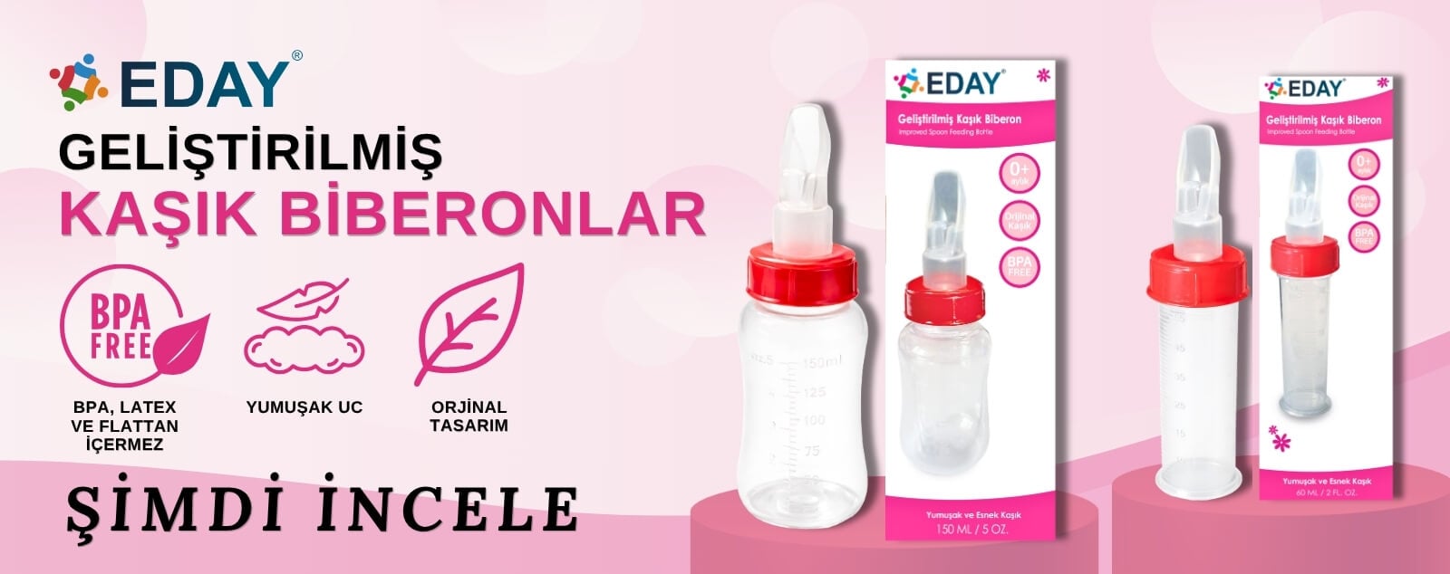 KAŞIK BİBERONLAR