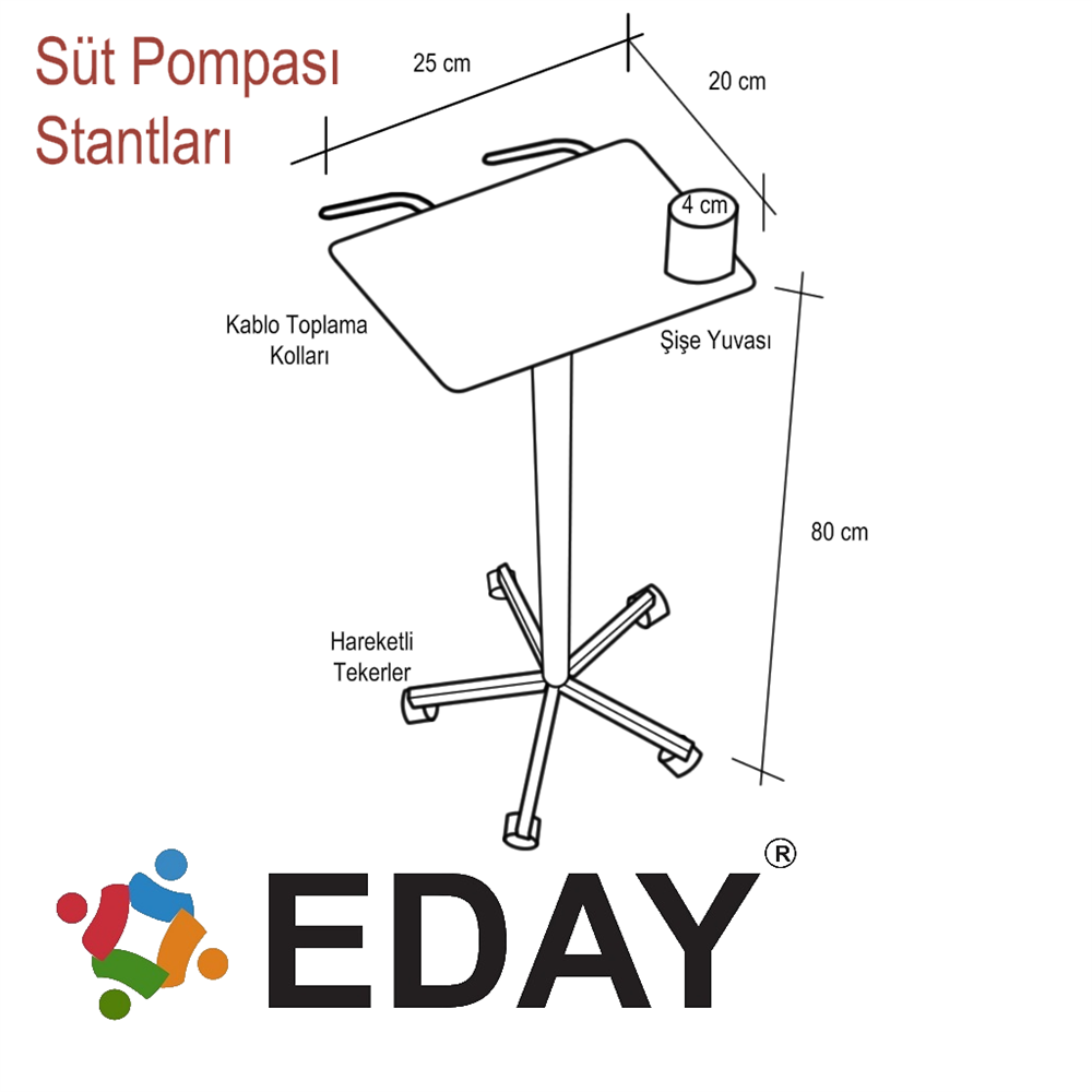 Hastane Tipi Pompalar için Sehpalar