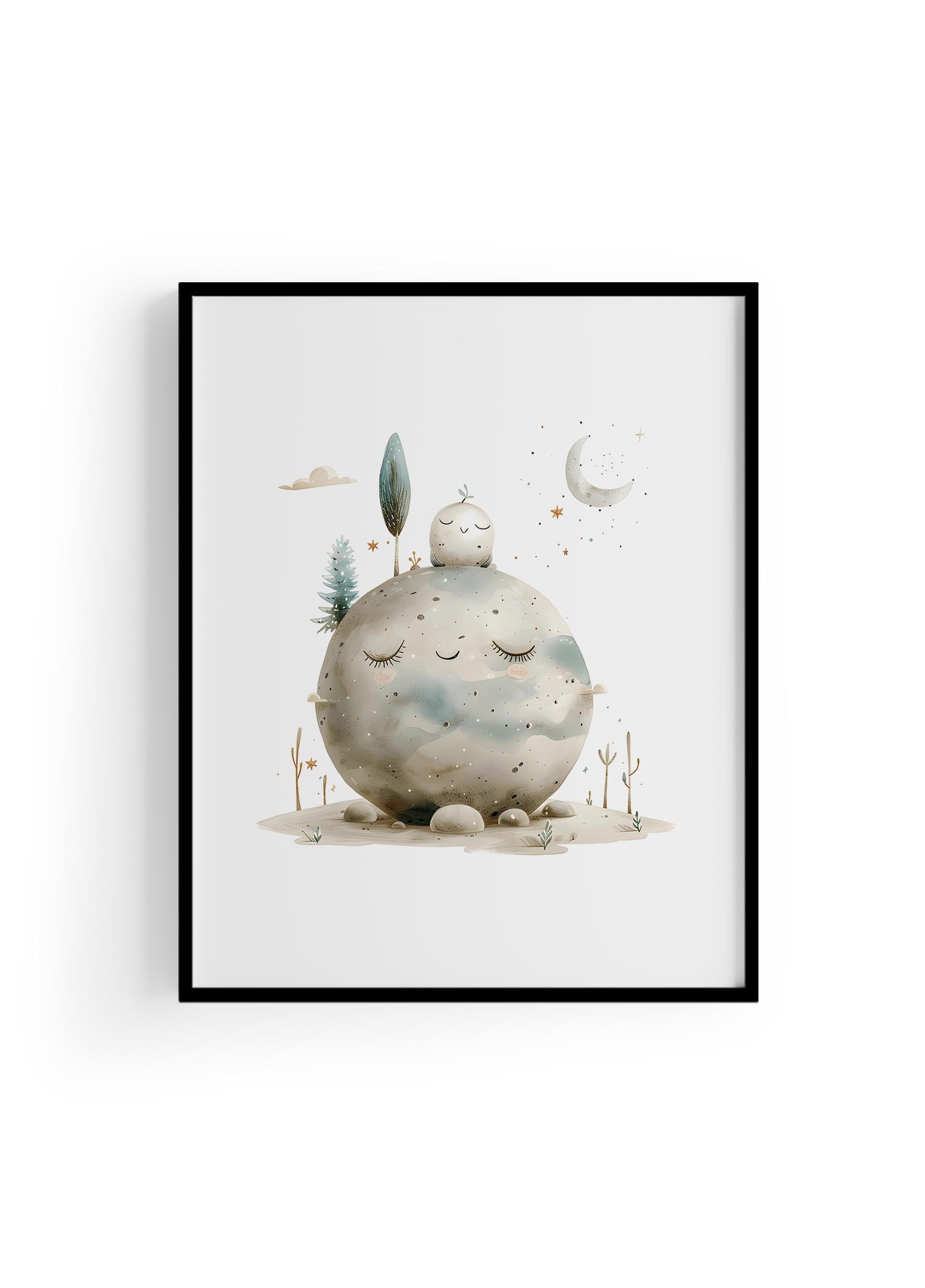 Dreamy Planet | Çocuk Odası Tablo