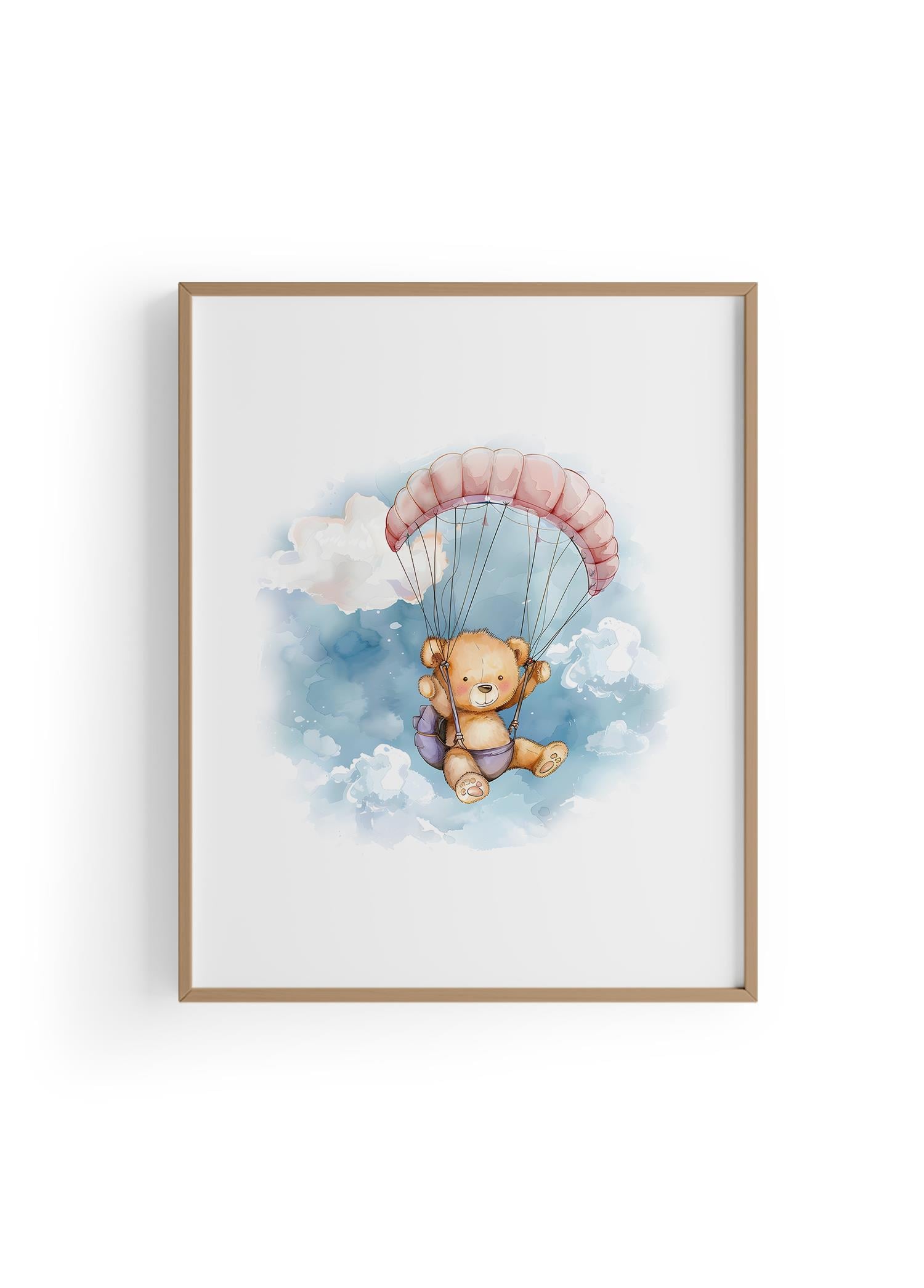 Flying Bear | Çocuk Odası Tablo