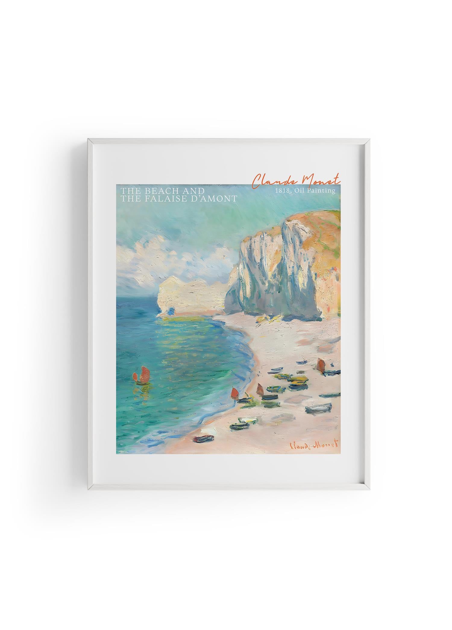 The Beach and The Falaise d'Amont