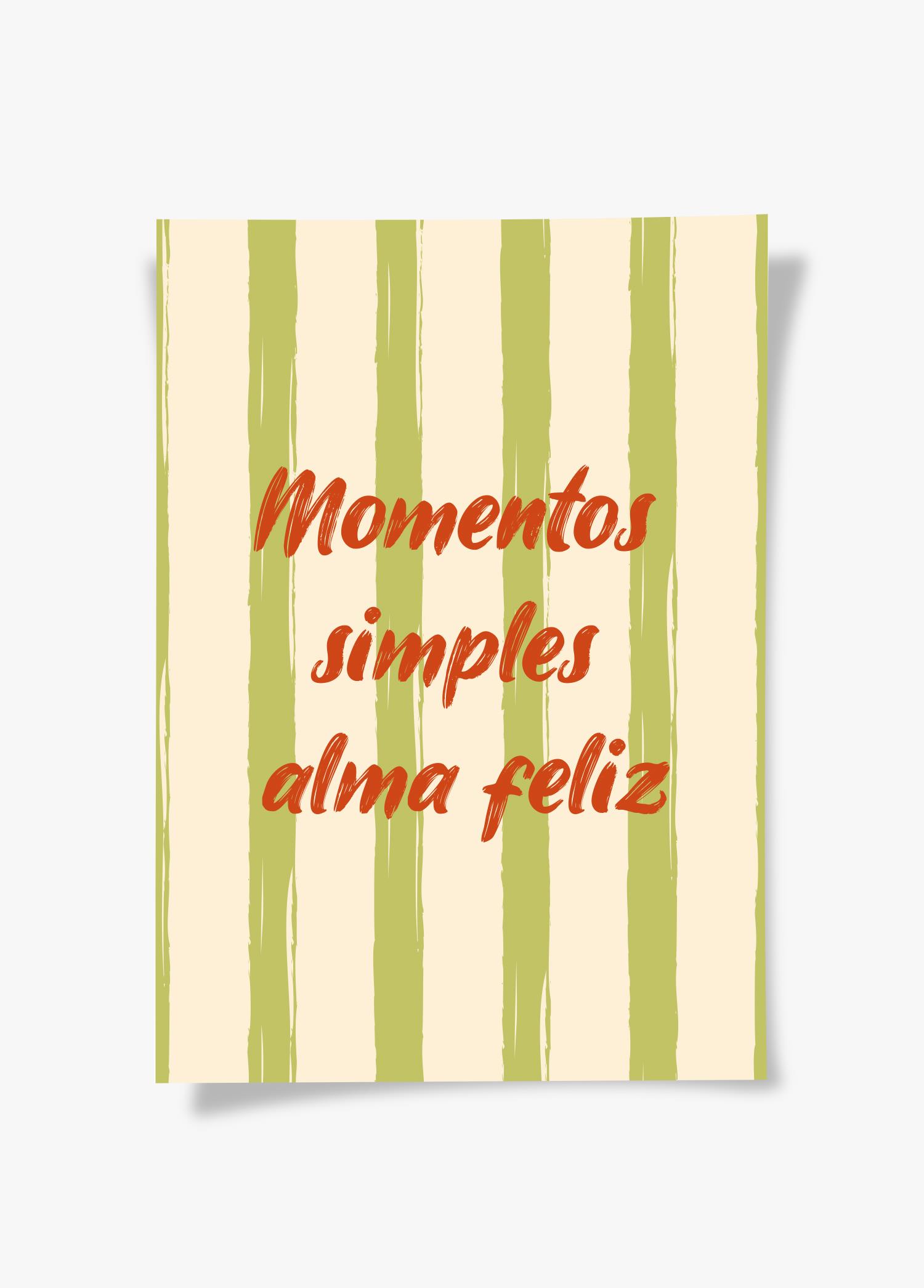 Alma Feliz | Tipografi Posteri