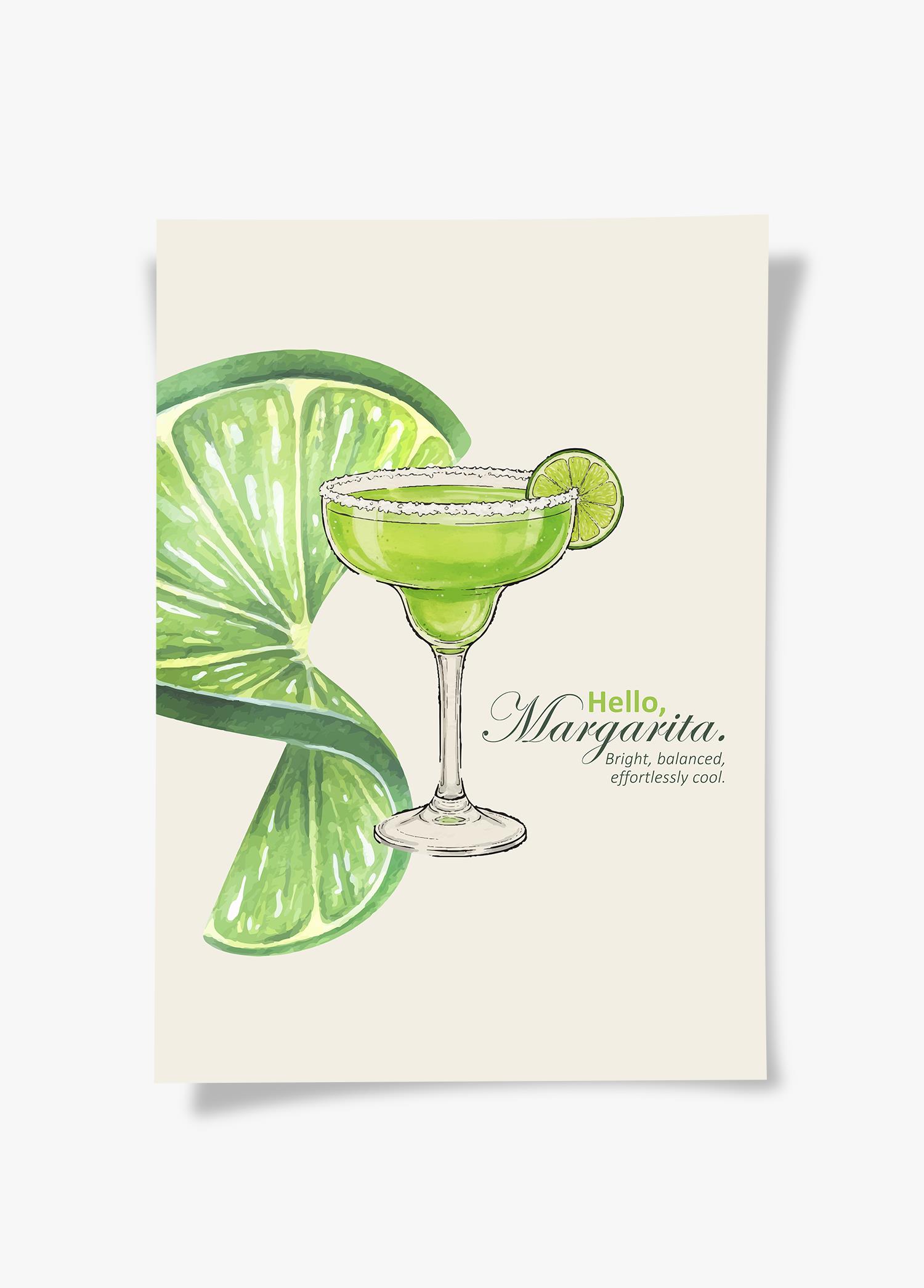 Margarita Kokteyl Posteri