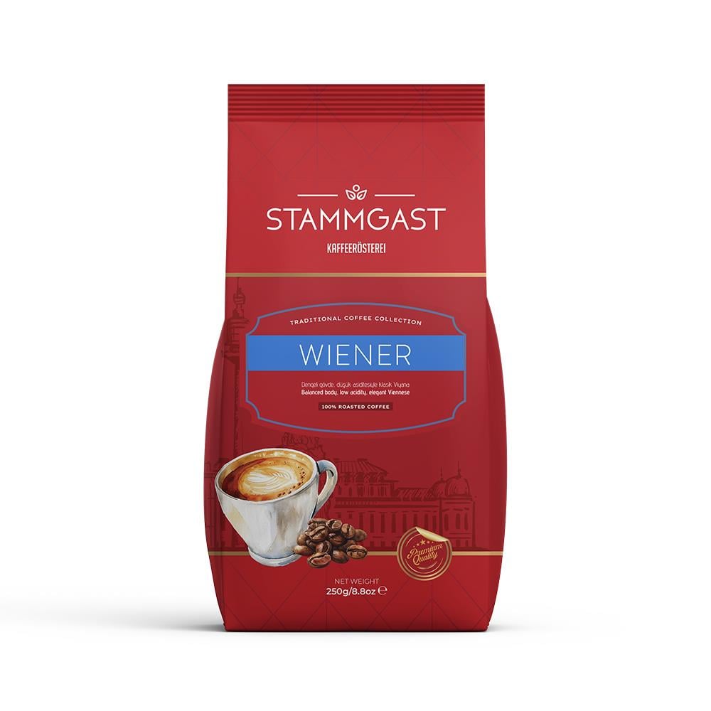 das Stammgast Wiener Çekirdek Kahve 250 Gr