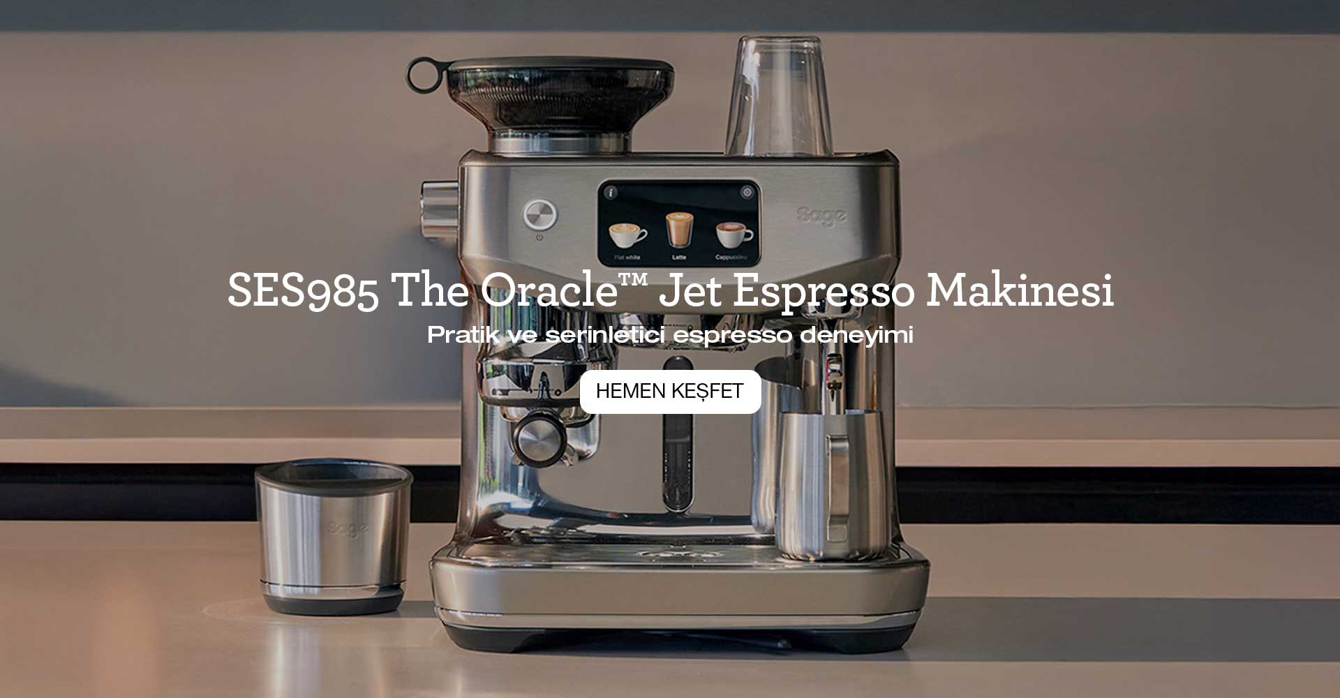 Sage SES985 The Oracle™ Jet Espresso Makinesi